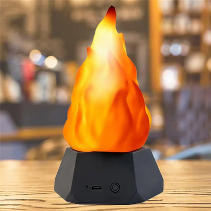 ABZC-LED Simulation Flame Lamp LED Flame Lamp Outdoor Camping Garden Landscape Decoration Lamp Dining Table Decoration