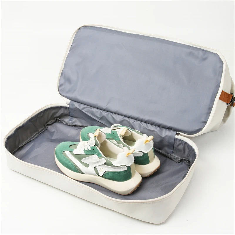 Large-capacity portable travel bag, lightweight gym bag, independent shoe compartment, shoulder messenger bag.