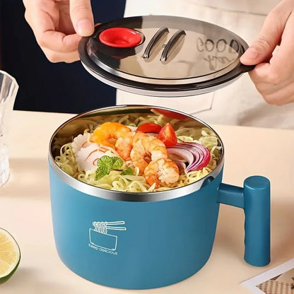 Ramen Bowl, Lunch Container,1000ml Large Thai Soup Bowls, Tableware with Phone Stand, Cereal Bowls for Home, Kitchen, Camping,