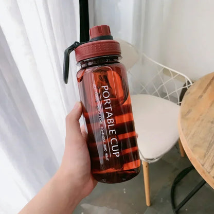 1PC 1000ML Creative Space Cup Large Capacity Sports Water Bottle for Fitness Enthusiasts Easy Carry Hydration Shaker Bottle