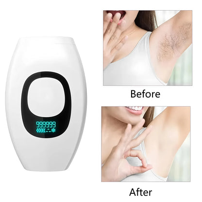 Professional Permanent Laser Depilator IPL Hair Removal Handset Home Use For Women and Men With Screen Display Flash Depilator