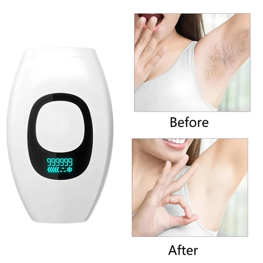 Professional Permanent Laser Depilator IPL Hair Removal Handset Home Use For Women and Men With Screen Display Flash Depilator