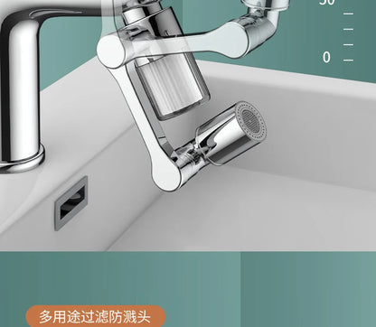 New Kitchen Faucet Extender with Filter 2 Modes Metal Universal Swivel Bubbler Nozzle 1440° Rotate Filtered Faucet Extension