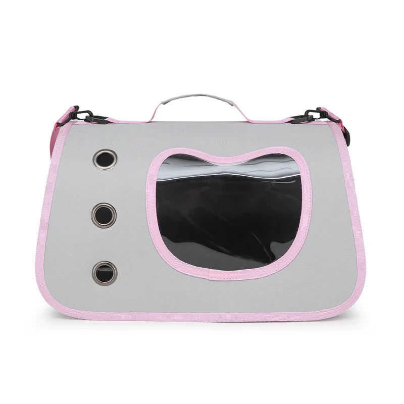 Premium Portable Foldable Breathable Pet Carrier Bag Lightweight for Small Dogs Cats Outdoor Cat Kitten Shoulder Carrying Bag