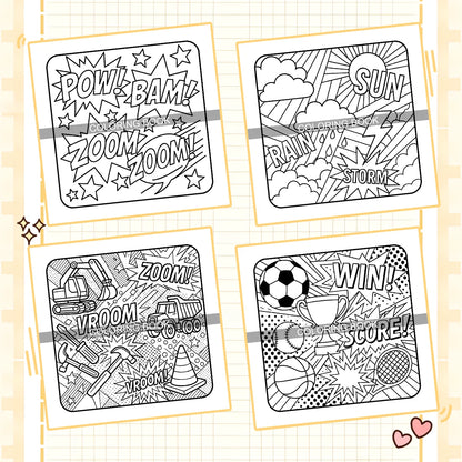 ARTIST'S Coloring Book for Adult Relieve Stress Bold-easy DIY Painting Drawing Book Painting Kids Educational Toys