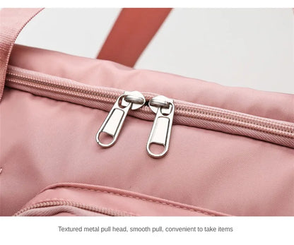 Carry On Travel Bag Large Capacity Gym Bag Weekender Overnight Duffle Bags With Shoe Compartment Sports Fitness Bags for Women