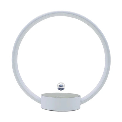 2025 New Luxury Magnetic Levitating Ring Circular Lamp Gradient Atmosphere Light for Office Bedroom Home Decor Creative Gift