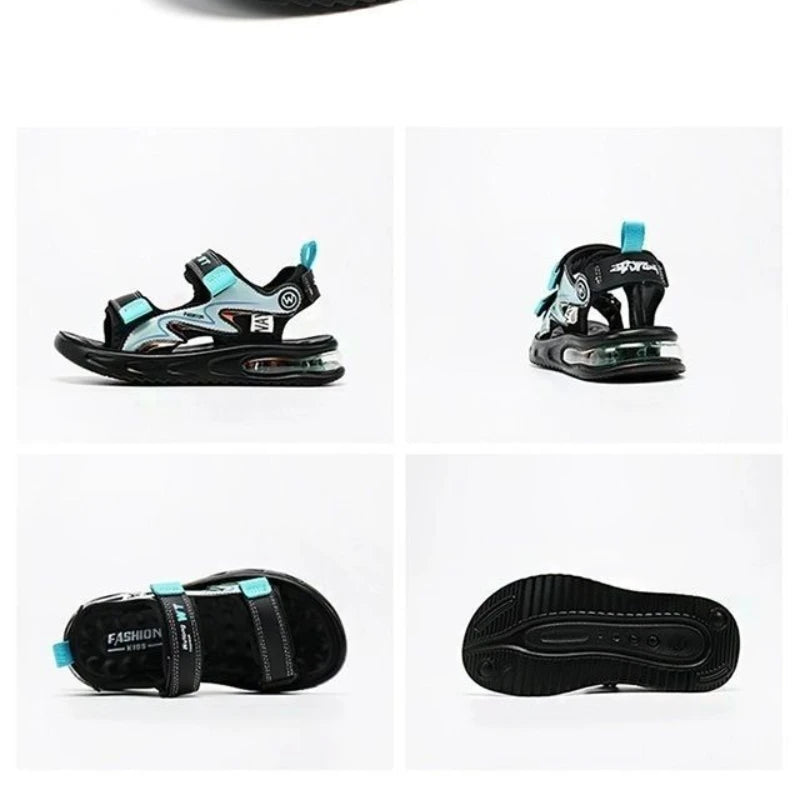 2025 Fashion Kids Sandals Baby Shoes Boy Soft Sole Non-slip Boys Girls Sandals Toddler Children's Shoes Summer Beach 3-14Years