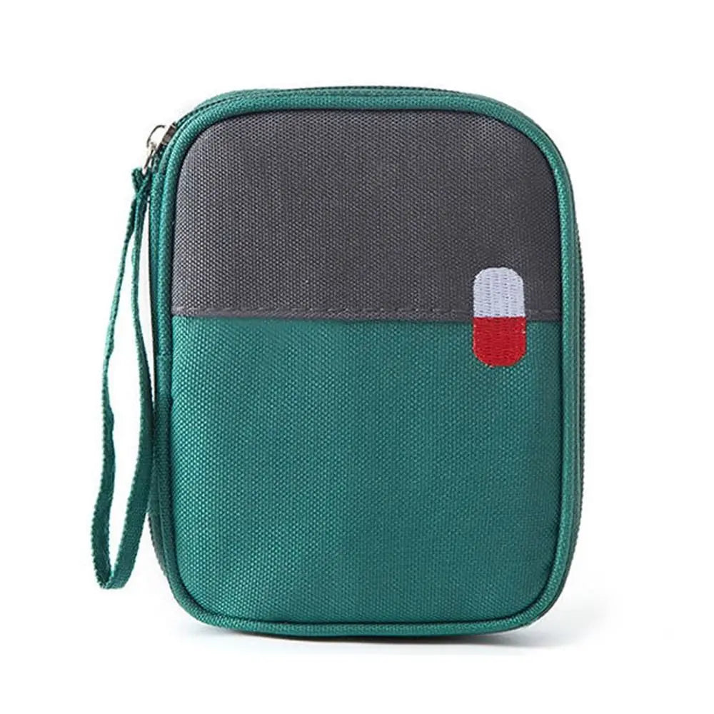 Outdoors Large-Capacity Travel Portable Medicine Case Emergency Survival Box Medicine Container Cosmetic Organizer