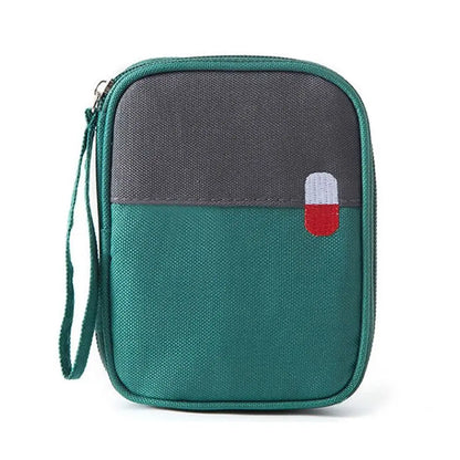 Outdoors Large-Capacity Travel Portable Medicine Case Emergency Survival Box Medicine Container Cosmetic Organizer
