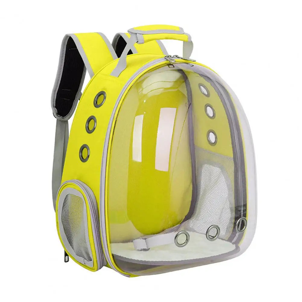 Pet Backpack for Cats Breathable Cat Bubble Backpack Portable Pet Space Capsule for Travel Hiking Camping Essential Pet Travel