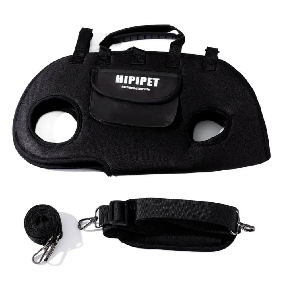 Multifunctional Double Shoulder Dog Carrier Backpack Breathable Adjustable Pet Strap Artifact Washable Dog Outing Bag For Pet