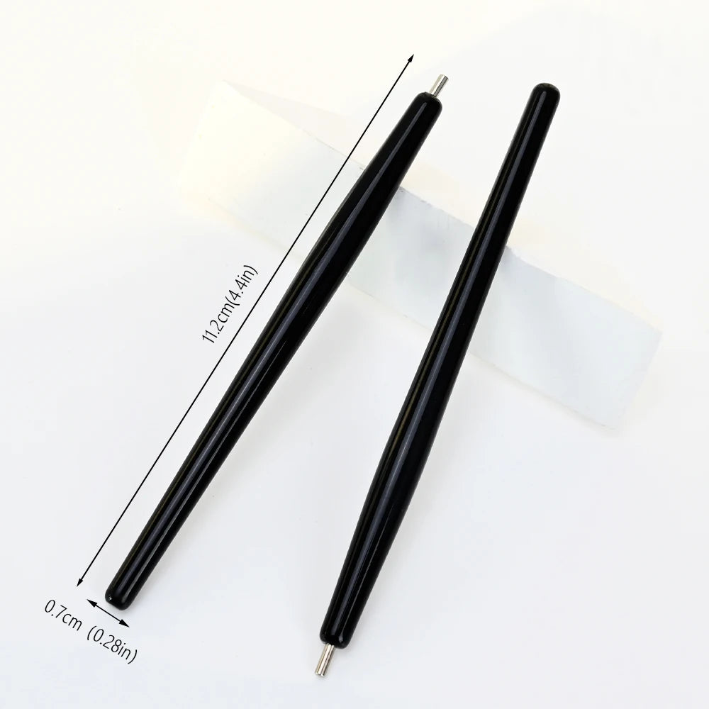 1pcs Cat Eye Nail Magnet Magnetic Pen 11cm Suction Steel Ball Magnet Pen Nail Art Tools Cat Eye Gel Nail Polish Magnetic Stick %