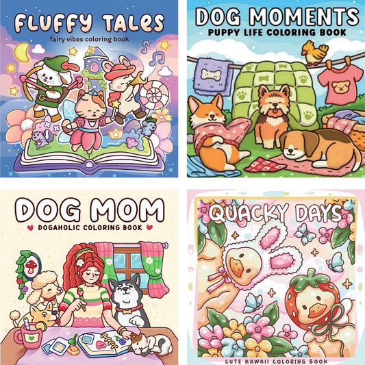 "Animal Fun" coloring book: wonderful animal happy time fantasy scene illustrations bring a wonderful and joyful coloring