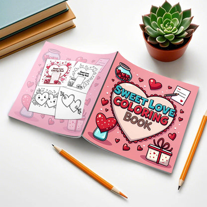 Halloween Adult Picture Book Sweet Love Coloring Book For Adults And Teens Featuring Adorable Creepy Creatures Halloween Gifts