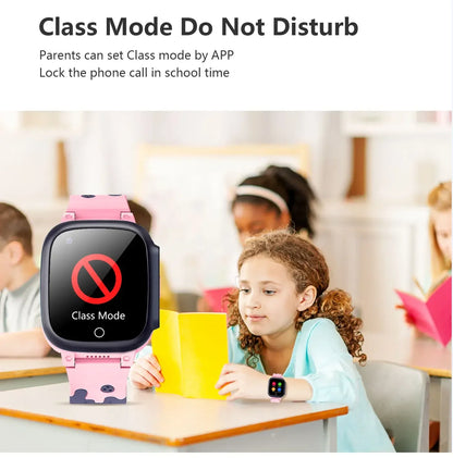Kids Smart Watch Phone Waterproof Kids Smartwatch MP3 Music Player with 11 Games Call SOS Camera Video Alarm Recorder for 3-12 Y