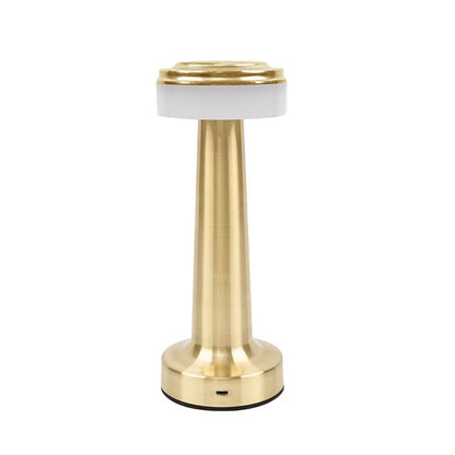 LED Table Lamp Retro Bar Coffee Table Lamp Rechargeable Touch Sensor Wireless Night Light Restaurant Living Room Decor Light