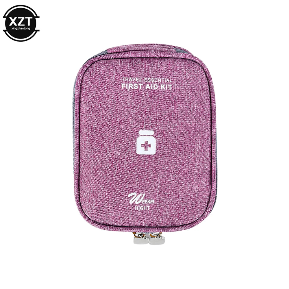 Mini Medicine Storage Bag Portable Camping Outdoor Travel First Aid Kit Medicine Bags Organizer Emergency Survival Bag Pill Case