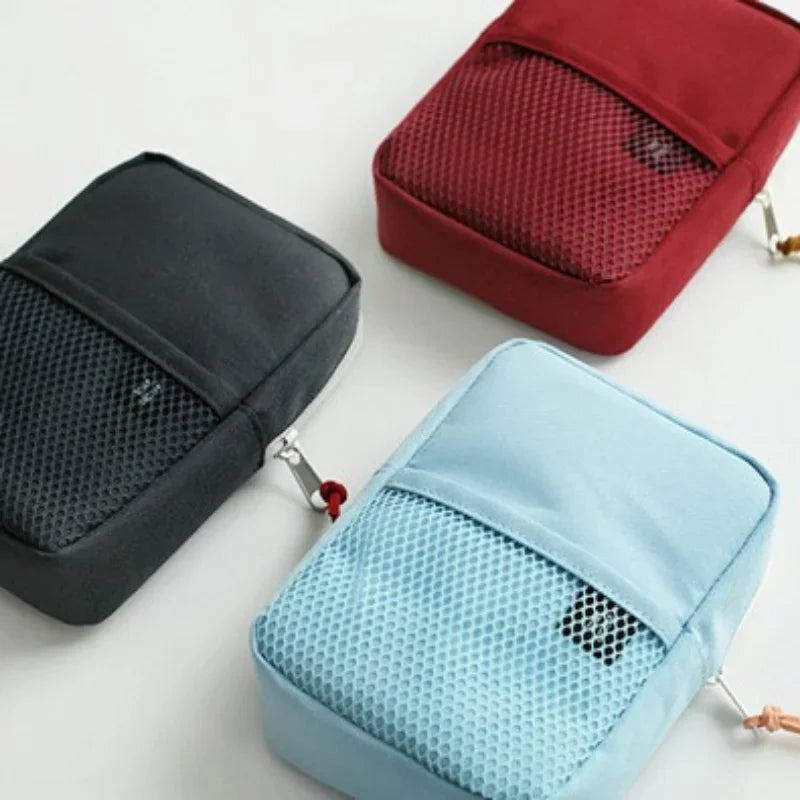 Travel Portable Charger Headphone Cable Digital Bag Storage Bag Travel Gadget Organizer Bag Electronics Accessories Storage Case
