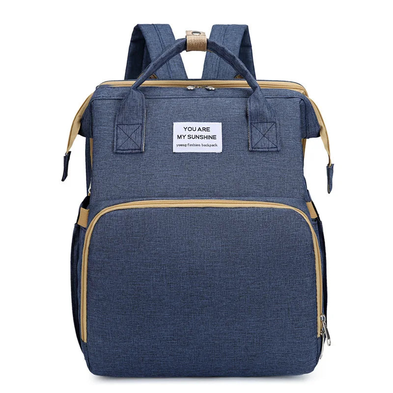 The 2025 New Folding Backpack Bed Is A Portable Baby Bed for Travel and Outings, As Well As A Pressure-resistant Backpack Bed