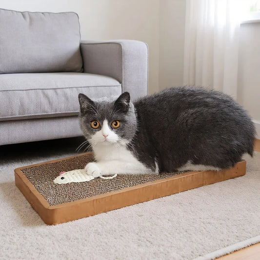 ，Cat Scratcher, Cat Scratcher Pad For Indoor Cats, Cat Scratching Posts For Cats To Scratch, Cat Toys