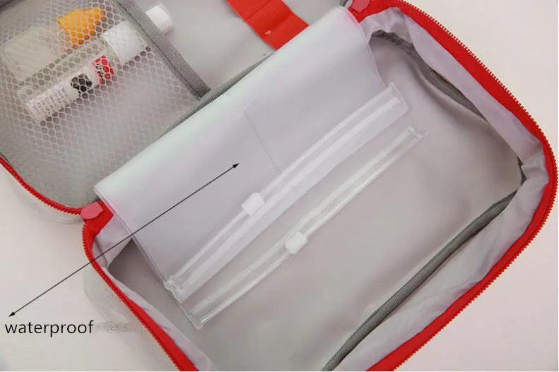 Portable Medium Bag First Aid Pouch Survival Kit Car Emergency Kit Empty First Aid Box Medical Supplies Survival Kit