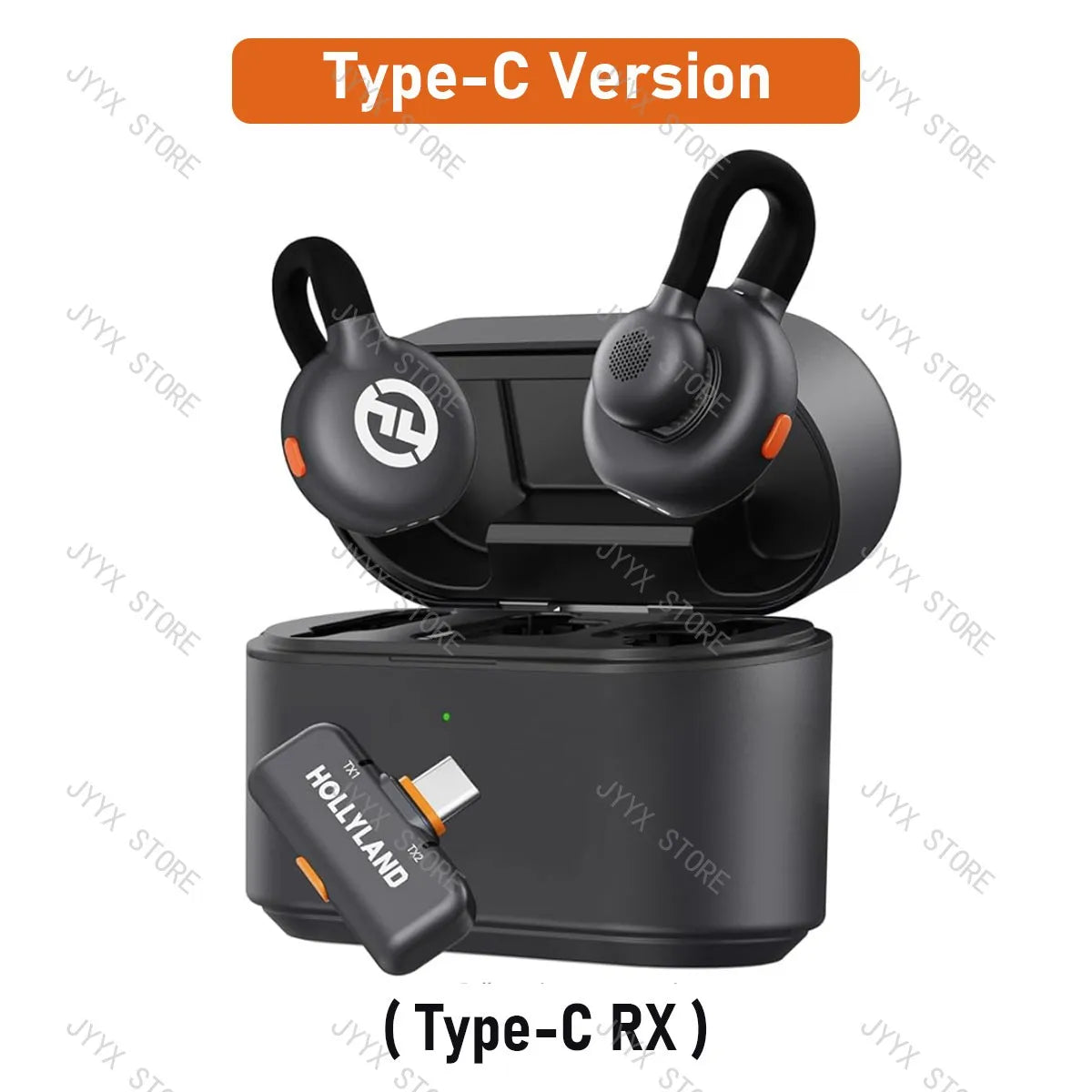 Hollyland Lark M2s Wireless Microphone System Noise Cancellation Lavalier Mic for iPhone Camera Android Video Vlog Interview