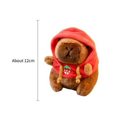 Cute Cartoon Capybara Pendant Keychain Bag Hanging