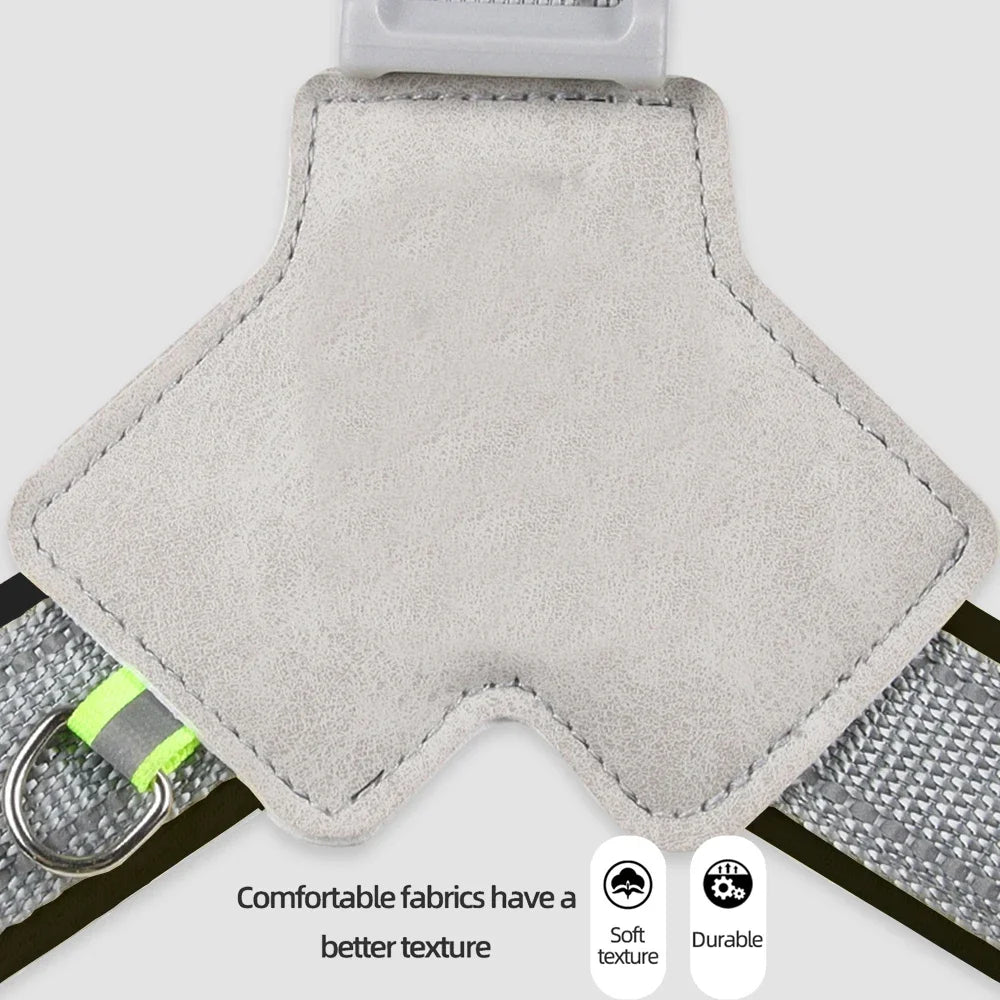 No-Pull Dog Harness Vest for Small Medium Dogs Cats Hiking Breathable Adjustable Chest Strap Bulldog Chihuahua Pet Accessories
