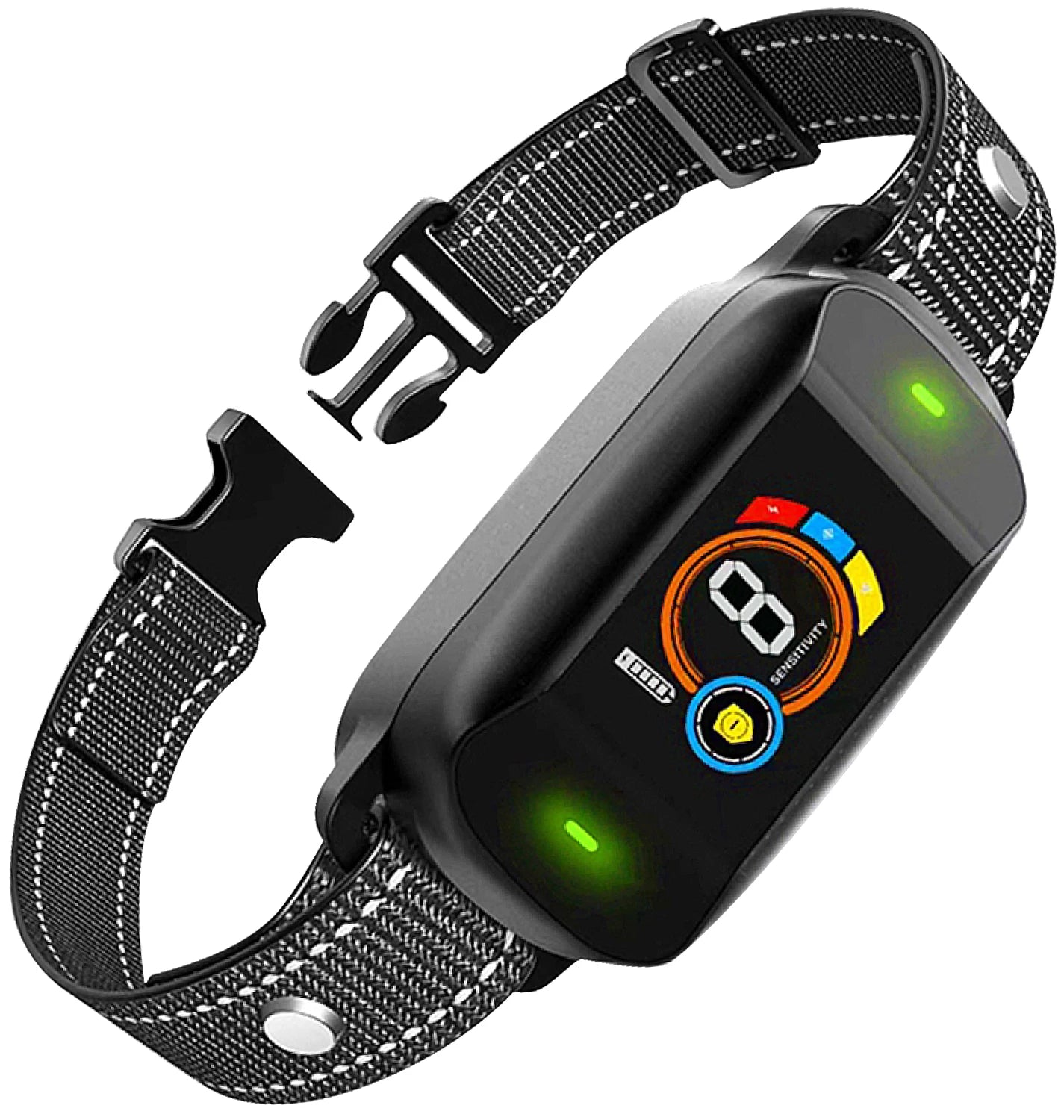 Automatic Anti Bark Collar Dog Training Bark Stopper with 5 Adjustable Sensitivity Beep Vibration Shock Collar IP67 Waterproof