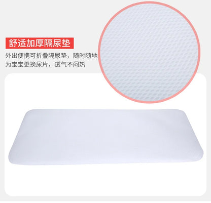Folding Mommy Bag Multipurpose Portable Folding Crib Bed Large-capacity Baby Backpack Female Mommy Outting Bag Diaper Bags