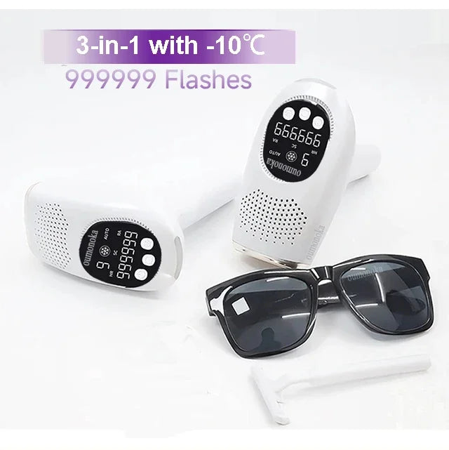 4-in-1 Laser Epilator Laser Hot Sell Permanent IPL Photoepilator Hair Removal Painless Electric Epilator Machine