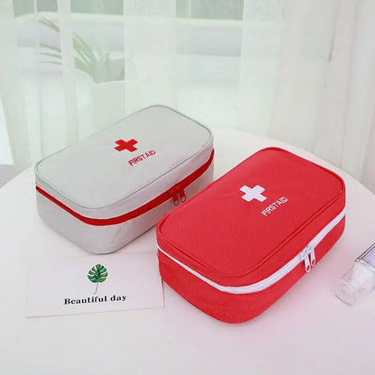 Portable Medium Bag First Aid Pouch Survival Kit Car Emergency Kit Empty First Aid Box Medical Supplies Survival Kit