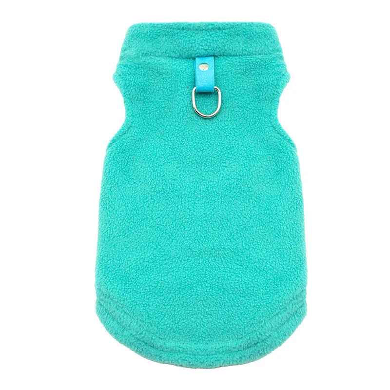 Soft Fleece Dog Clothes for Small Dogs Puppy Cats Vest Chihuahua Clothing French Bulldog Jacket Pug Coats Wholesale