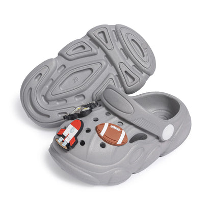 New Solid Color Summer Breathable Garden Shoes Baby Sandals Cute Decoration Boys Girls Lightweight Anti-slip Casual Shoes