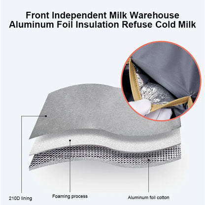 New Folding Mommy Bag Lightweight Portable Folding Crib Bed Large-capacity Baby Backpack Mommy Baby Diapers Bags Outting Bag