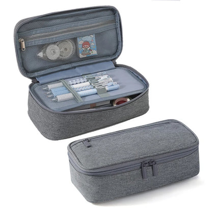 Large Pencil Case, Big Capacity Pencil Pouch Stationery Pen Bag, Storage High Capacity Bag Pouch Holder Box Organizer