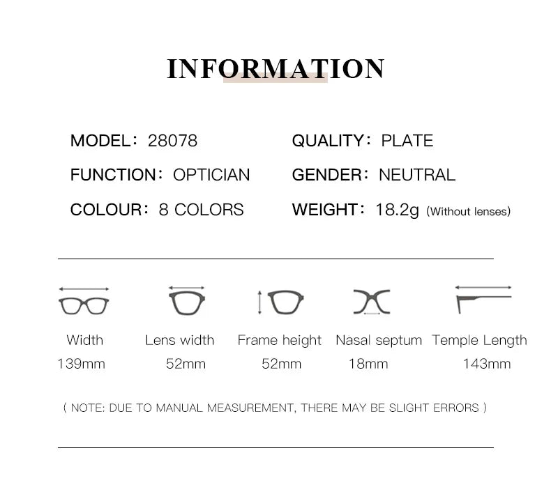 2024 New Cat Eye Glasses Frame Women Fashion Gradient Color Eyeglass Frame Anti Blue Light Glasses Computer Goggles Óculos Gifts