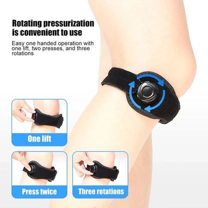 1PCS Adjustable Knob Patella Knee Strap For Running Stairs Climbing Adjustable Patellar Tendon Support Band For Sports