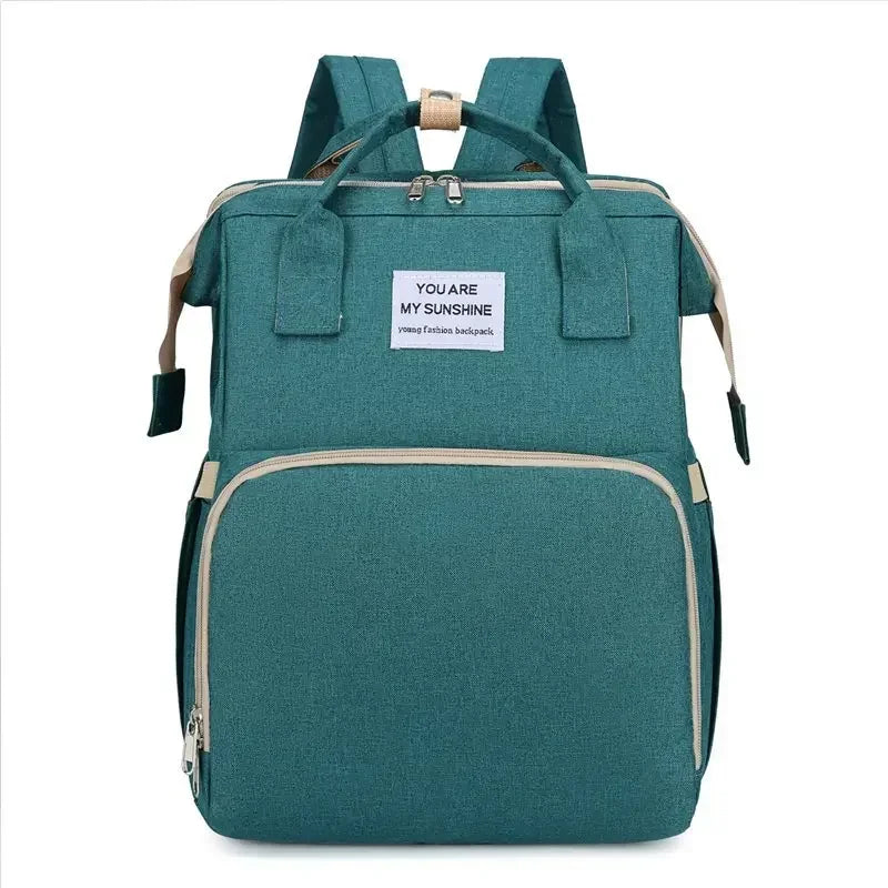 Multifunctional Mommy Bag Large Capacity Foldable Stroller Diaper Organizer Travel Shoulder Bags for Mother and Baby
