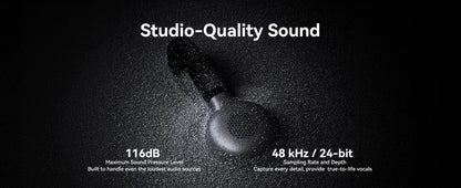 Hollyland Lark M2S Wireless Microphone for iPhone Camera Android PC Noise Cancellation Microphone for Photography Vlog Interview