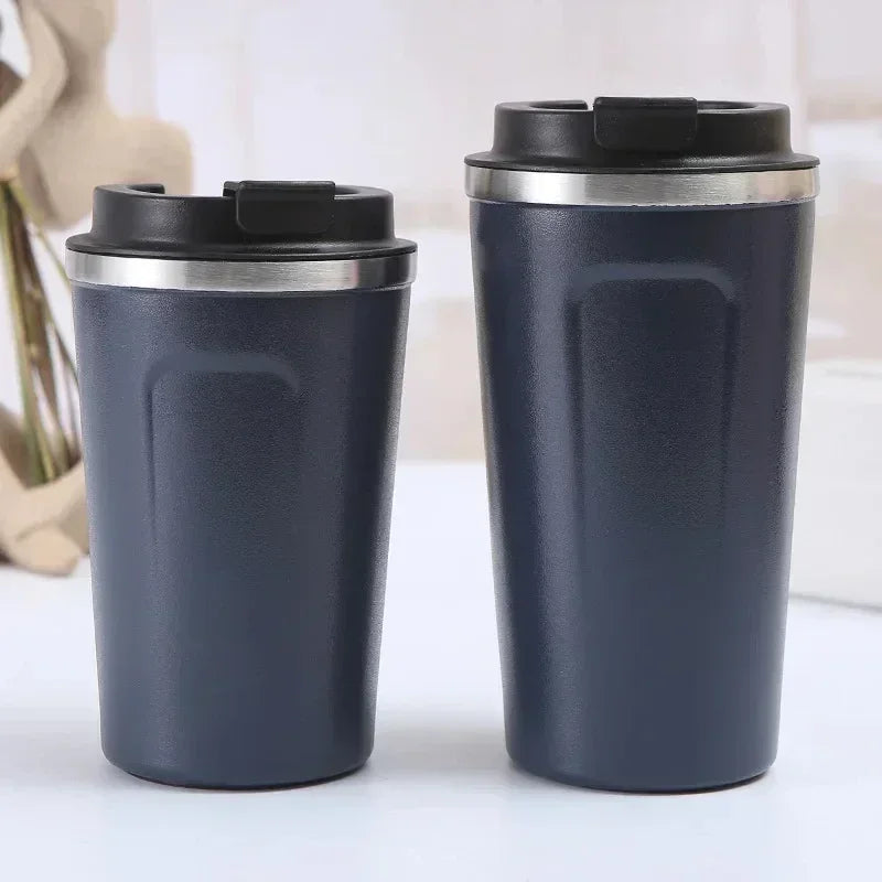 380/510ML Travel Stainless Steel Coffee Cup Thermal Mug Leak-Proof Thermos Bottle Tea Coffee Mug Vacuum Flask Insulated Cups Hot