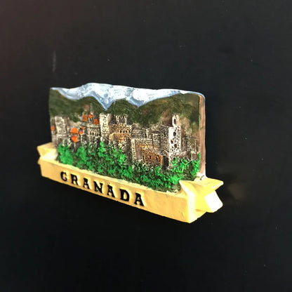 Europe Spain 3D Refrigerator Magnet Tourist Souvenirs Stickers,Home & Kitchen Decoration Fridge Magnet Message Sticker