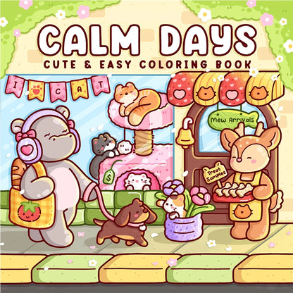 "Magical Creatures" coloring book: variou wonderful scenes and magical creatures, bringing a relaxing and enjoyable coloring jo