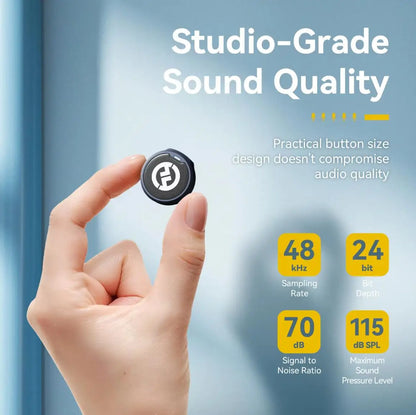 Hhollyland Lark M2 M2S Wireless Lavalier Microphone Noise Reduction for Photography Vlog RX TX for iPhone Android Camera