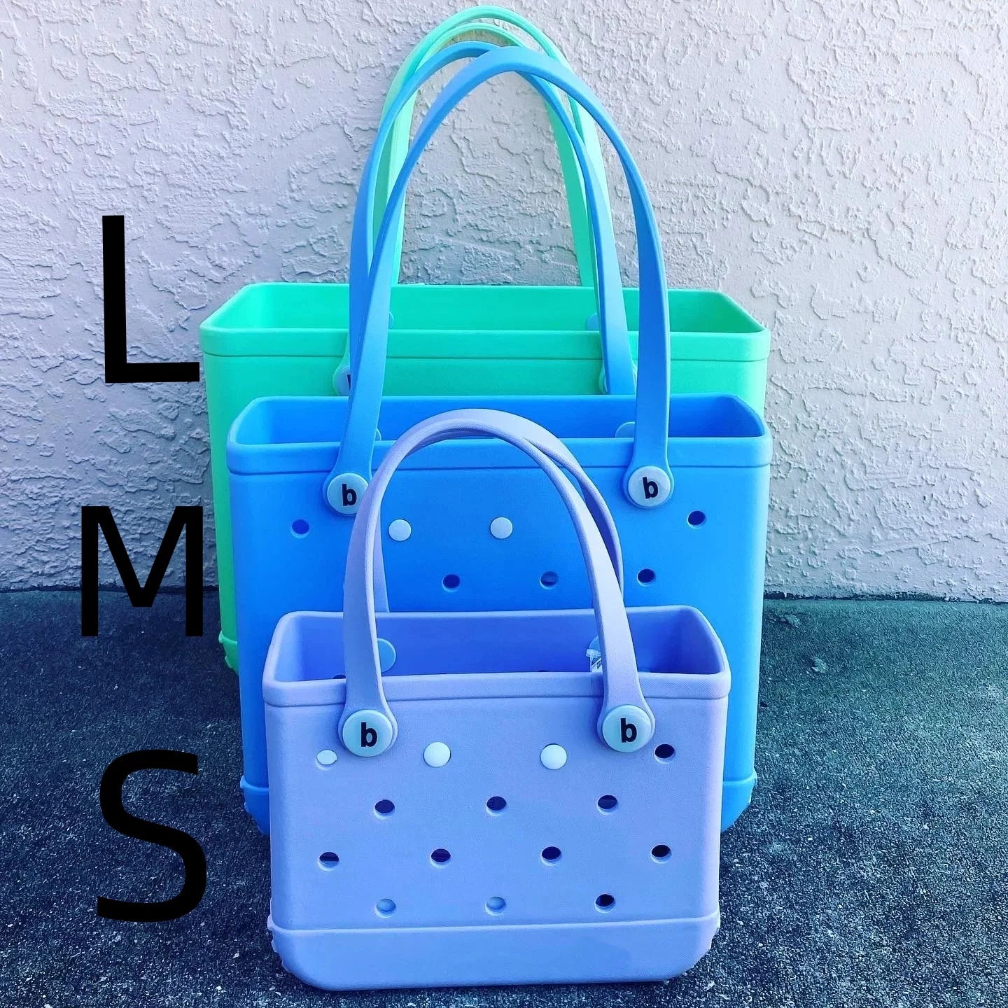 Beach Bag Tote Silicone Basket Waterproof Travel Jelly Handbag Women Picnic Basket Multi-Purpose Croc Handbag Shopping Bags