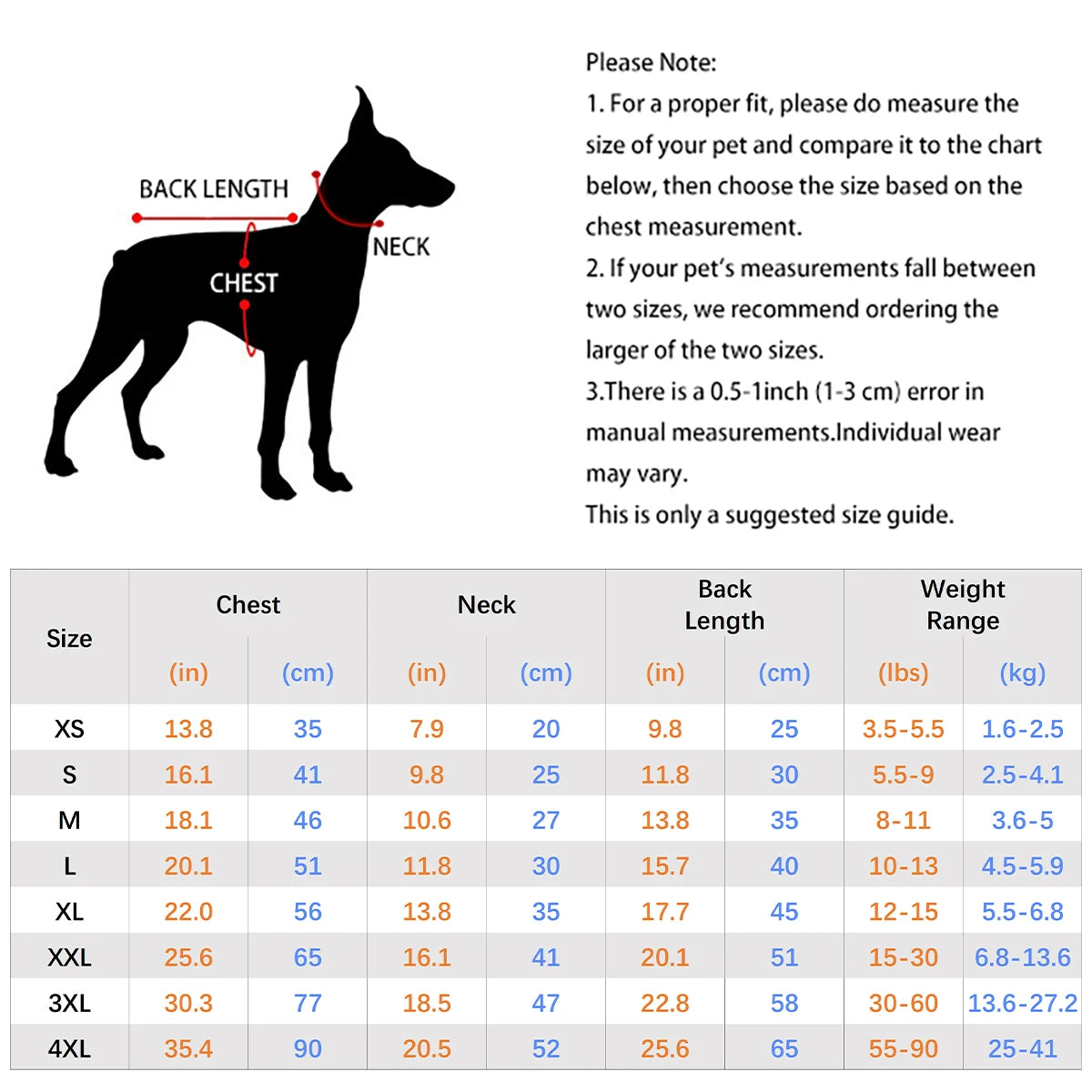 Sun Protection Dog Shirts with Reflective Strips, Quick Dry, Soft Stretchy Fabric, Available in Sizes for Small to Large Dogs!