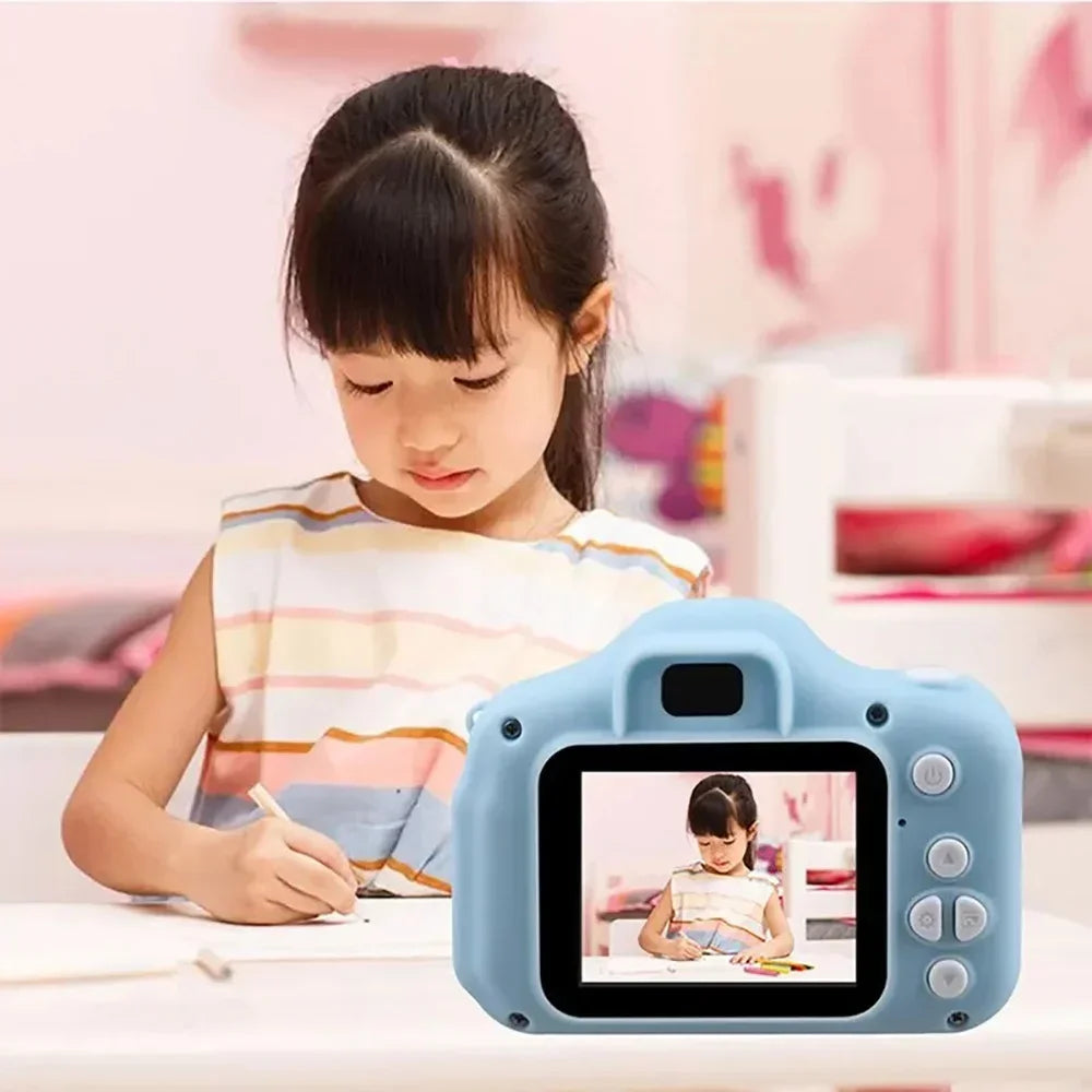 X2 Children Mini Digital Camera Can Take Pictures Video Lovely Small Camera Photography Children Birthday Gift Kids Toys for Kid