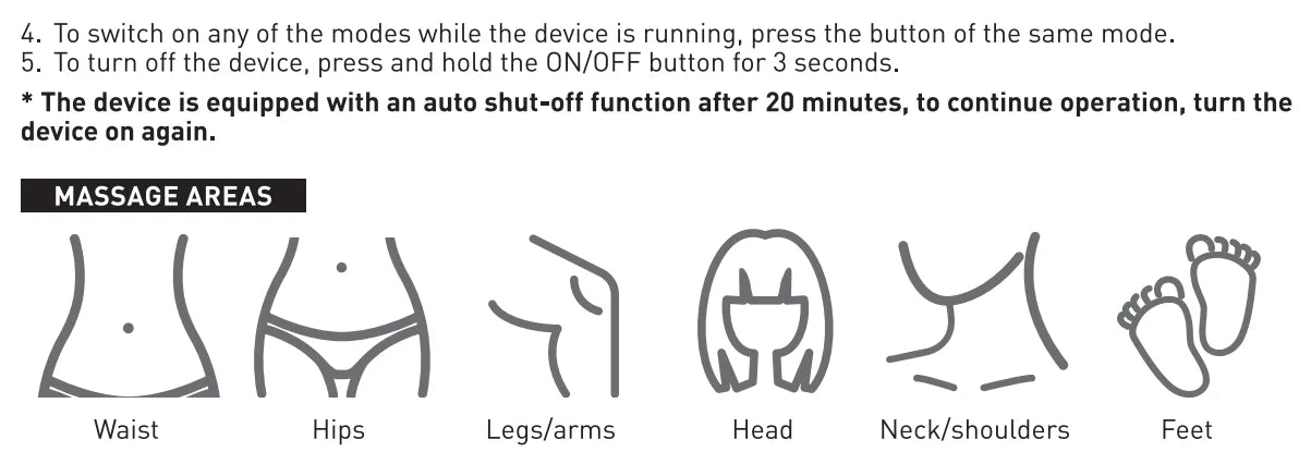 GESS Microcurrent Cellulite Massager, Heating Vibration Handheld Lymphatic Drainage Massager, Electric Meridian Massage Brush