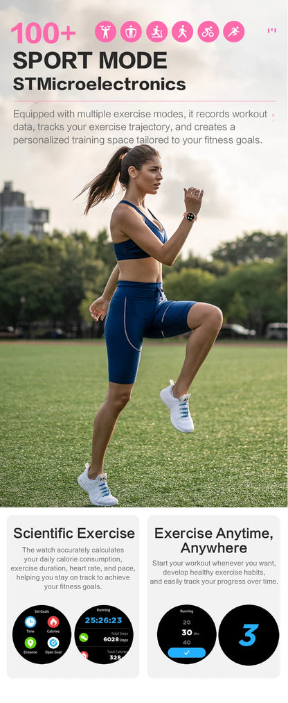 VALDUS VL60 Pro 2025 New Smartwatch For Women Men  AMOLED Screen Bluetooth Call IP68 Waterproof  Fitness Sports Smart Watch Gift